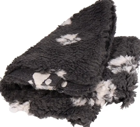 Active Canis Vetbed 100x150 cm Large Grey with Paws