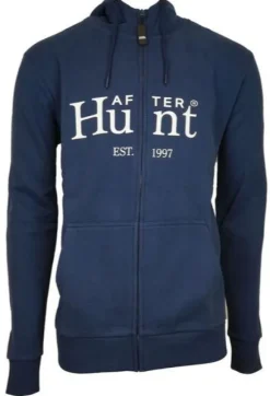 After Hunt Hoodie Zipper Dark Blue