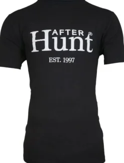 After Hunt Logo T-Shirt Basic Black