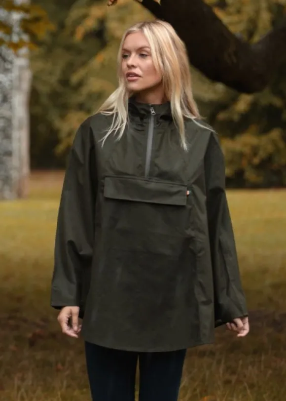Alan Paine Fernley Cape naisten anorakki, unisex, Woodland