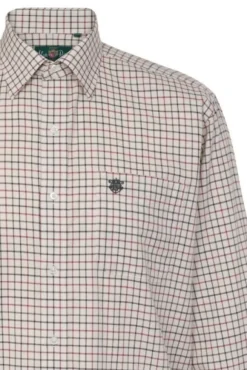 Alan Paine M's Ilkley Shirt Red Check