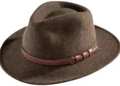 Alan Paine Richmond Felt Hat hattu, Brown