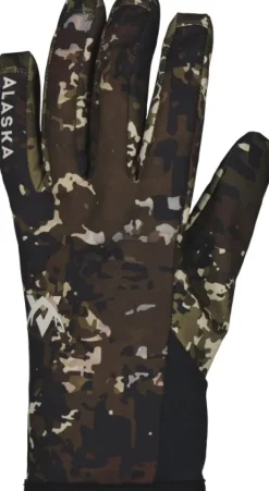 Alaska Chaser Stretch Gloves metsästyshanskat, BlindTech Forest