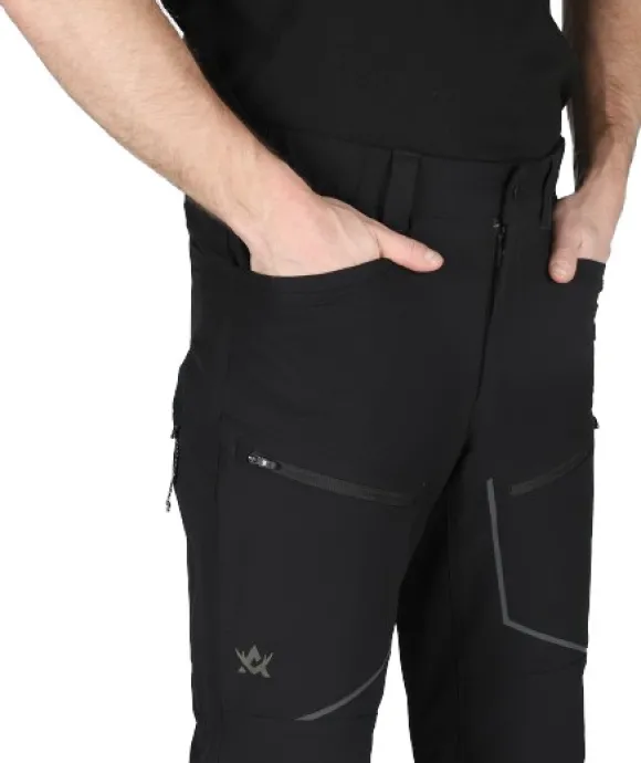 Alaska Chaser Stretch Pant housut, musta