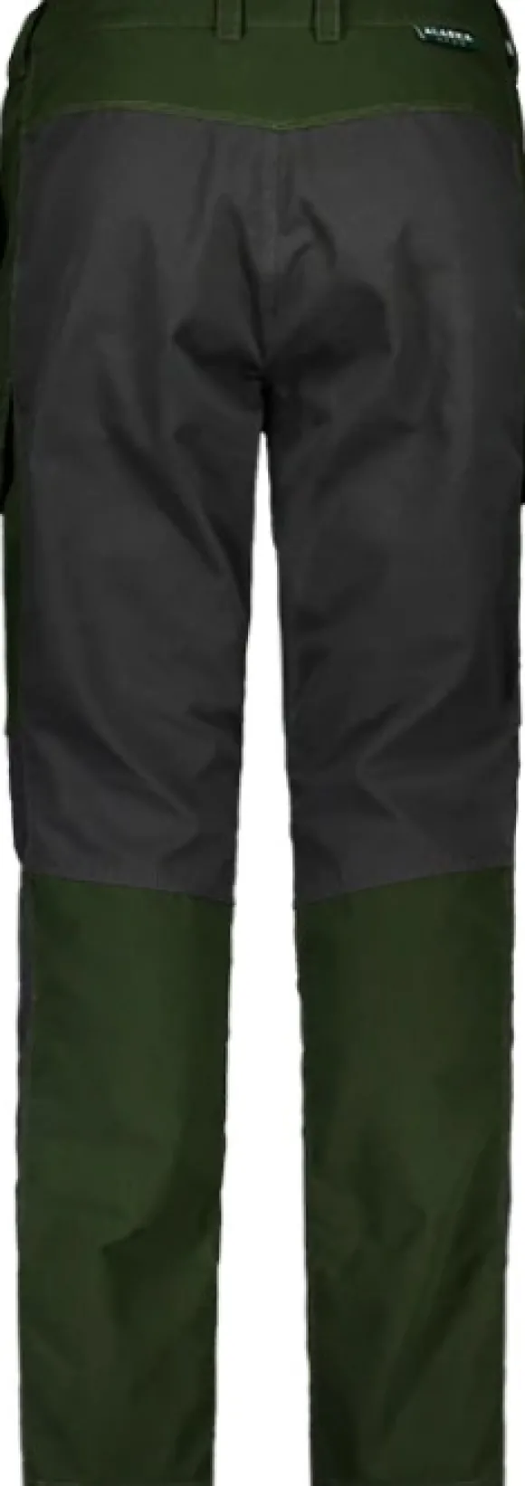 Alaska Comfort -miesten housut, vihreä/harmaa