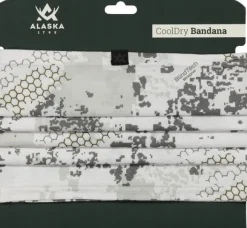 Alaska CoolDry Bandana, BlindTech Snow