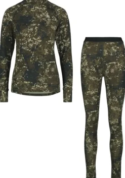 Alaska CoolDry Base Layer Set naisten kerrasto, BlindTech Forest