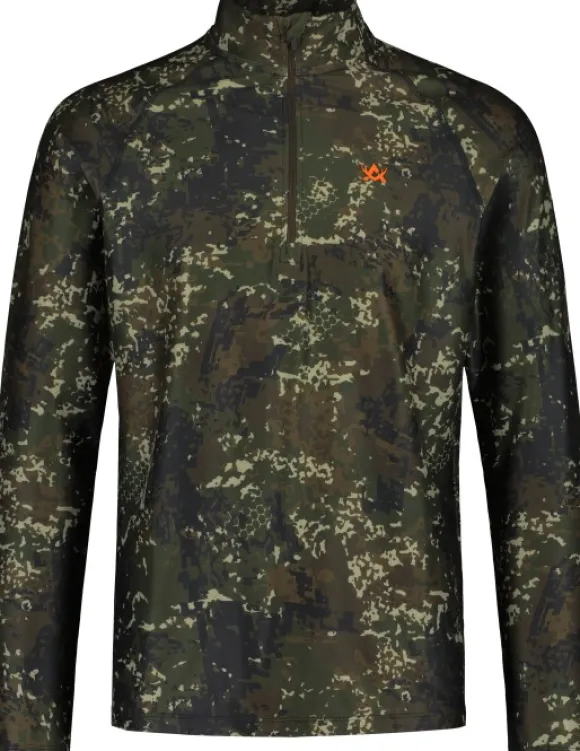 Alaska CoolDry Half-Zip Top paita, BlindTech Invisible