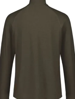 Alaska CoolDry Half-Zip Top paita, Moss Brown