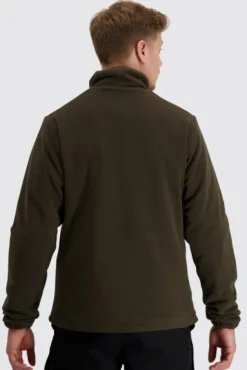 Alaska Dawson -miesten fleecetakki, Moss Brown