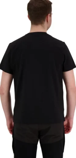 Alaska Freedom t-paita rintataskulla, musta