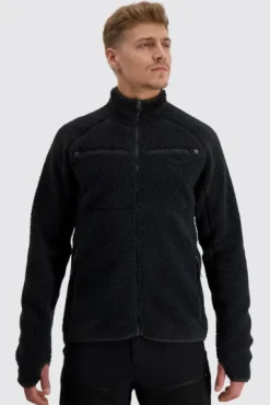 Alaska -miesten teddytakki, tummanharmaa