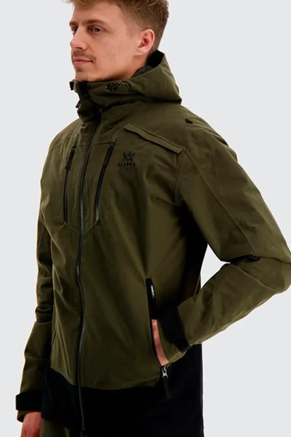 Alaska M's Apex Pro -takki, Forest Green/Black