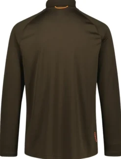 Alaska M's CoolDry Half-Zip Top Brown