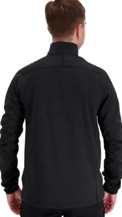 Alaska M's ThermoDry Half-Zip Top tekninen pusero, musta