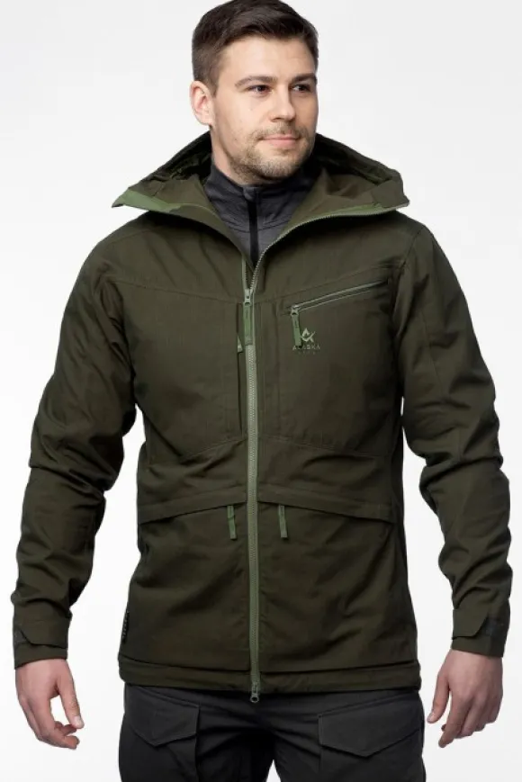 Alaska Ranger -miesten takki, vihreä