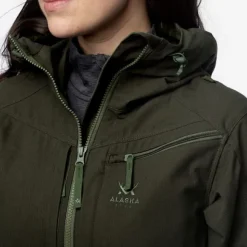 Alaska Ranger -naisten takki, vihreä