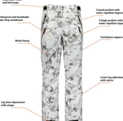 Alaska Superior 2 Pant BlindTech Snow metsästyshousut, lumicamo
