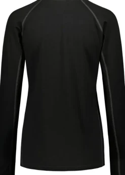 Alaska Superior Merino Base Layer naisten kerrasto, musta
