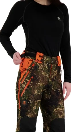 Alaska Superior Pro Pant naisten metsästyshousut, BlindTech SafetyMix
