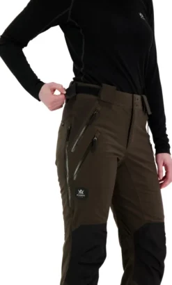 Alaska Superior Pro Pant naisten metsästyshousut, ruskea
