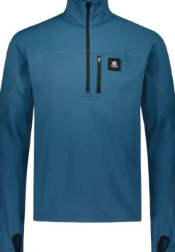Alaska ThermoDry Half-Zip Top tekninen pusero, Deep Blue
