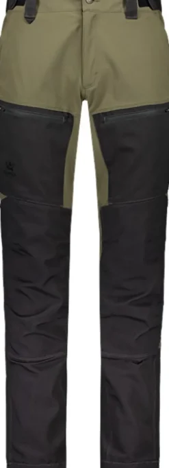 Alaska Trekking Lite Pro -miesten housut, Dark Olive / Grey