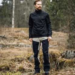 Alaska Trekking Lite Pro -miesten housut, Moss Grey / Black