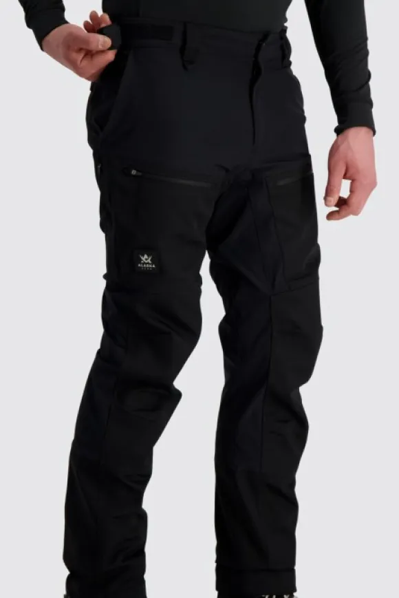 Alaska Trekking Lite Pro -miesten housut, Moss Grey / Black