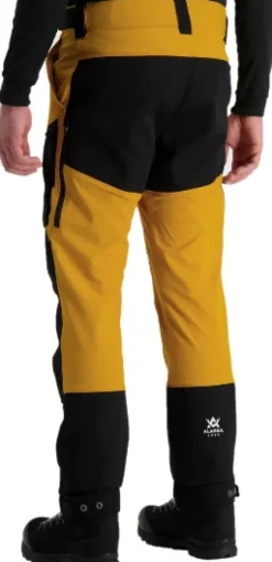Alaska Trekking Lite Pro Pant housut, keltainen/musta