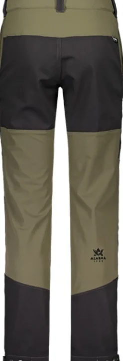 Alaska Trekking Lite Pro -naisten housut, Dark Olive / Grey