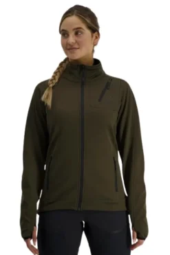Alaska W`s Juneau Fleecetakki, Moss Brown
