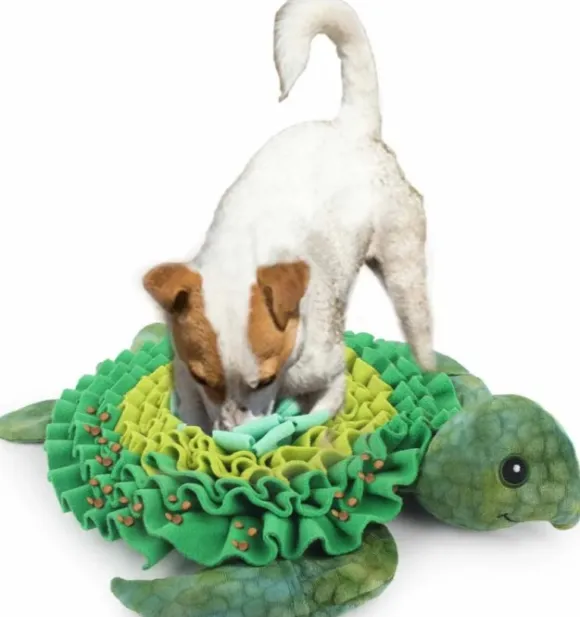 All For Paws Hundleksak Snuffle Mat Sea Turtle 53x47x10 cm
