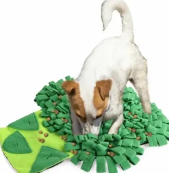 All For Paws Hundleksak Snuffle Mat Sunflower 60x60x5 cm