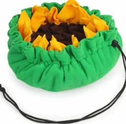 All For Paws Hundleksak Snuffle Mat Sunflower 60x60x5 cm