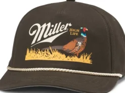 American Needle Miller High Life Canvas Cappy Army Green