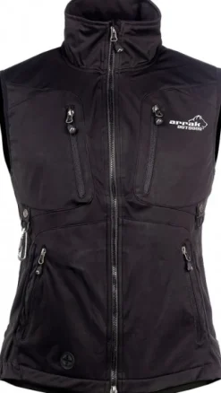 Arrak Acadia naisten softshell-liivi, musta