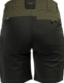 Arrak Active Stretch Shorts naisten shortsit, oliivinvihreä