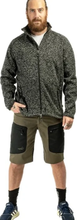 Arrak Active Stretch Shorts joustavat shortsit, oliivinvihreä