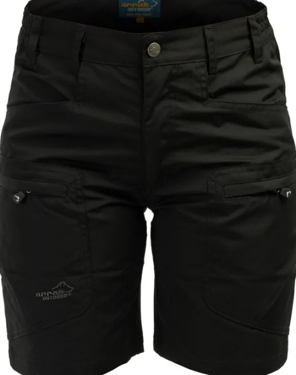 Arrak Active Stretch Shorts naisten shortsit, musta