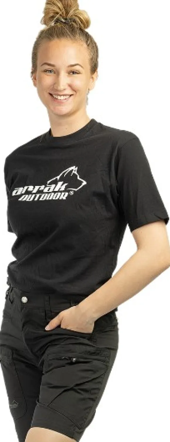 Arrak Active Stretch Shorts naisten shortsit, musta