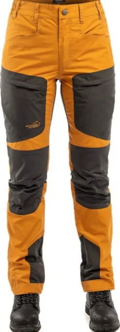 Arrak Active Stretch -ulkoiluhousut naisille, oranssi/musta