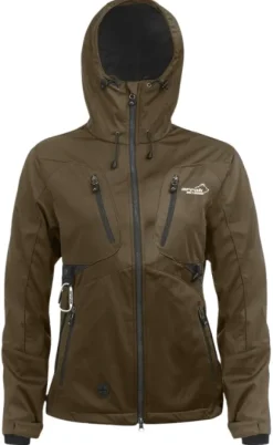 Arrak Akka Softshell Jacket naisten takki, Brown