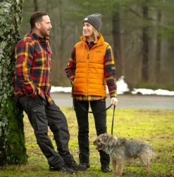 Arrak Flannel Shirt Insulated paita, Navy