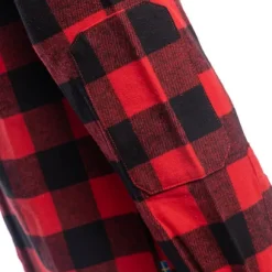 Arrak Flannel Shirt Red/Black -flanellipaita, punamusta