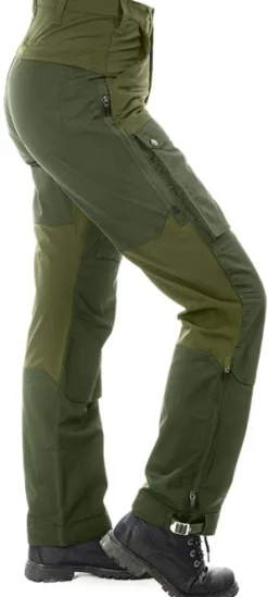 Arrak Flexible Zip Off Pant naisten katkolahjehousut, vihreä