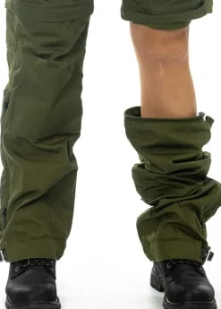 Arrak Flexible Zip Off Pant naisten katkolahjehousut, vihreä