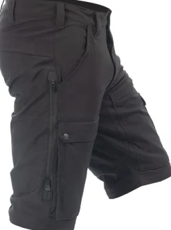 Arrak Flexible Zip Off Pant katkolahjehousut, mustaharmaa