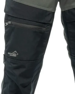 Arrak Hybrid naisten housut harmaa