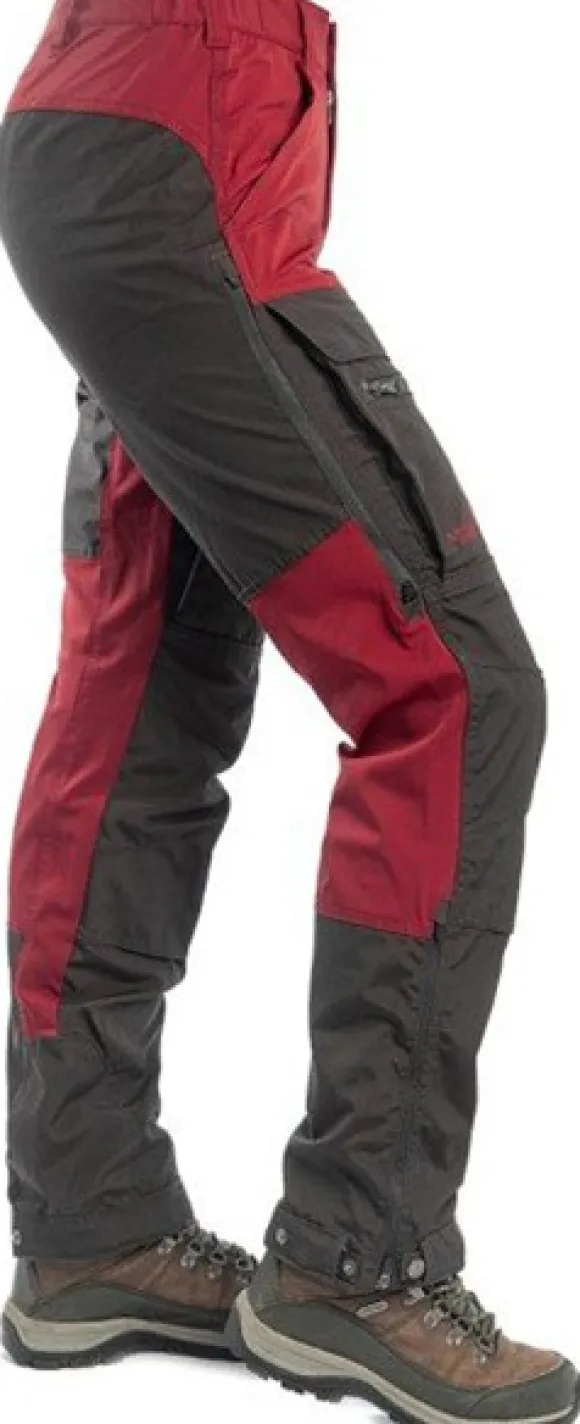 Arrak Hybrid naisten housut punainen